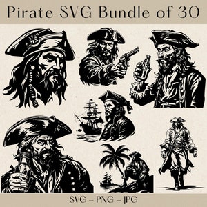 Piraten SVG, Piraten SVG Bundle, Piraten Silhouette, Piraten svg-Dateien für Cricut, Piratenschiff svg, Piraten Clipart, Piratenkopf svg, Piraten png