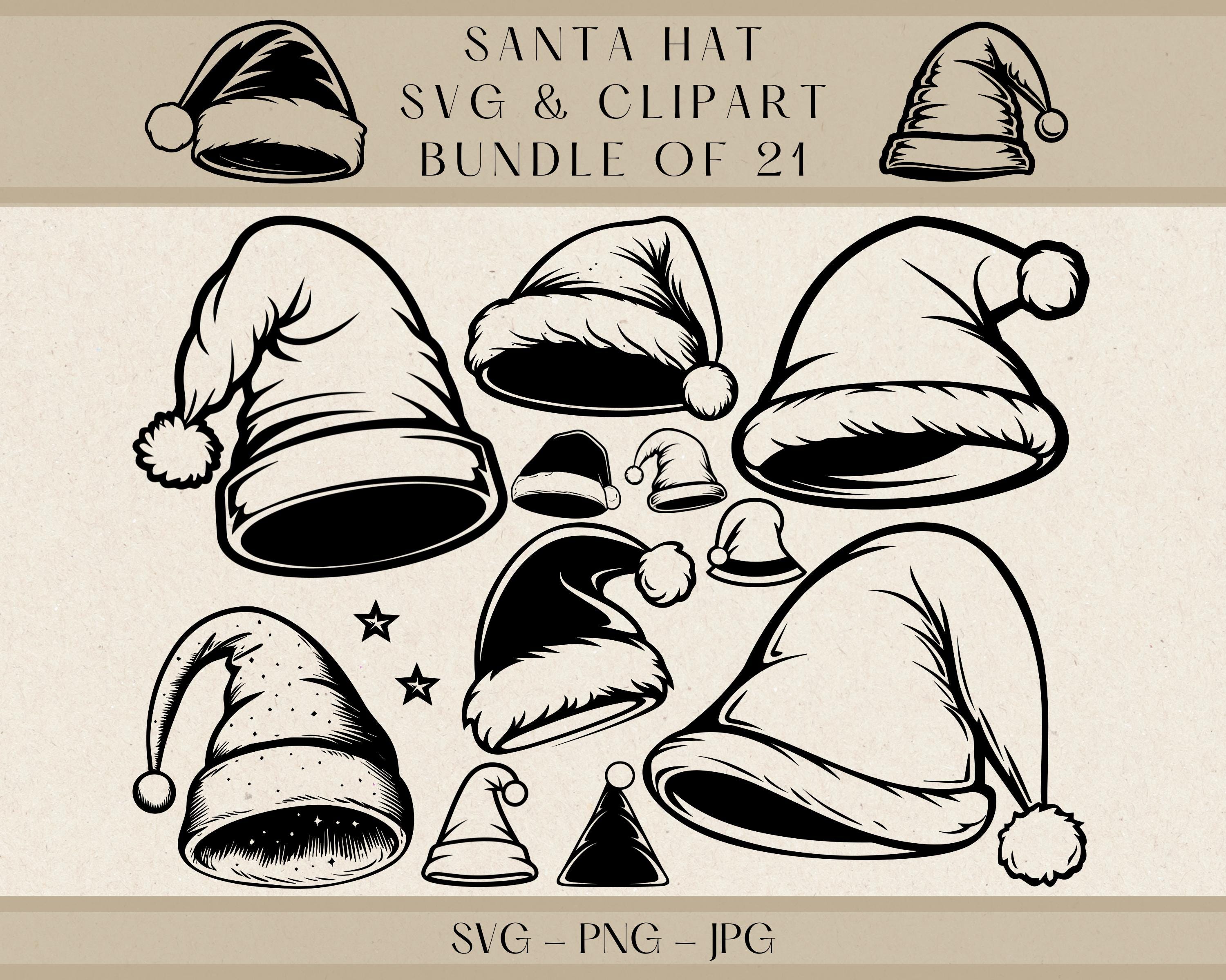 Santa Hat Cappello Di Natale Da Disegnare Disegno