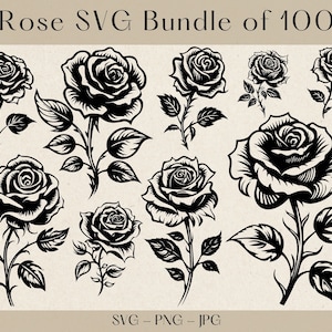 Rose svg, roses vector, roses logo, roses vine flower svg, rose file for  cutting svg, flower svg, roses bush svg, rosevine svg, vinyl iron on,  cricut, silhouette, vinyl decal - Buy t-shirt