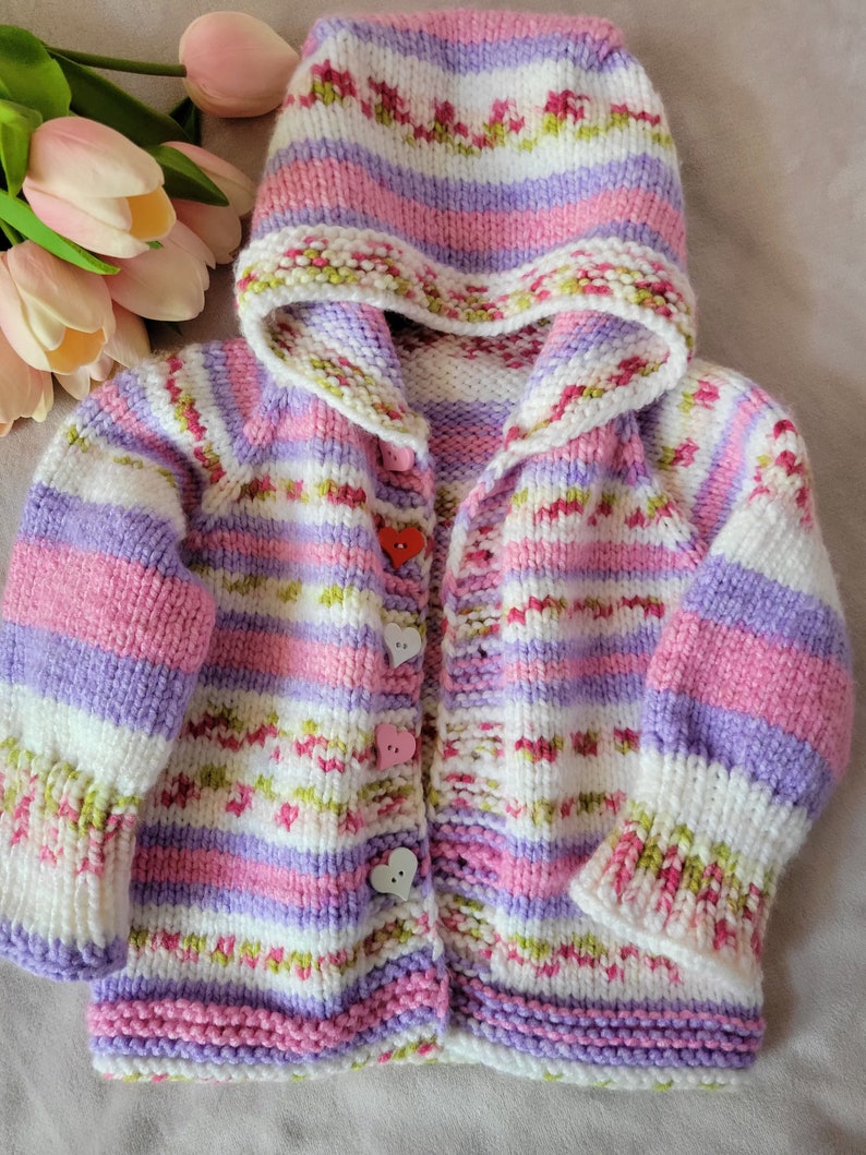 Handmade knit cardigan image 5