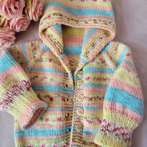 Handmade knit cardigan image 7