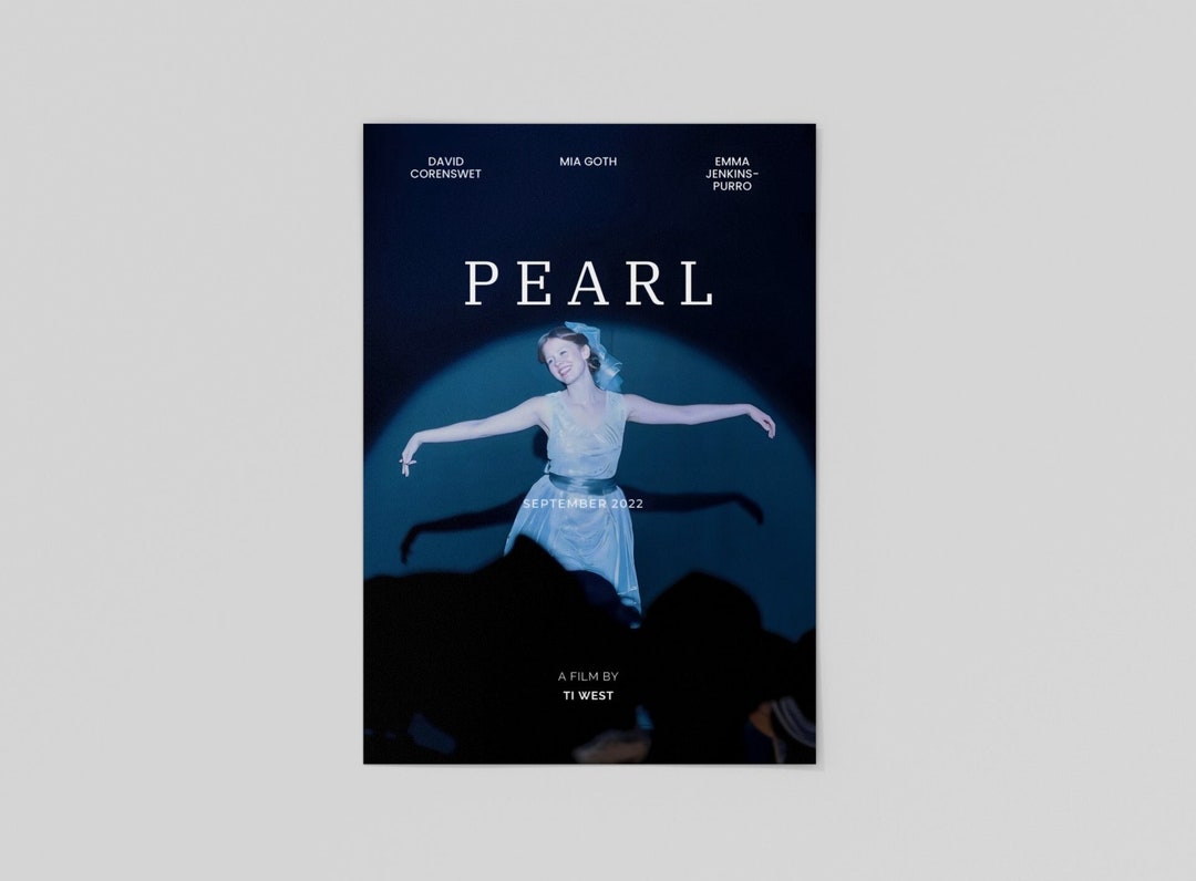 Pearl Movie Poster Etsy UK