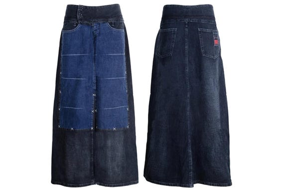 2000s Marithé + François Girbaud Vintage patchwor… - image 1