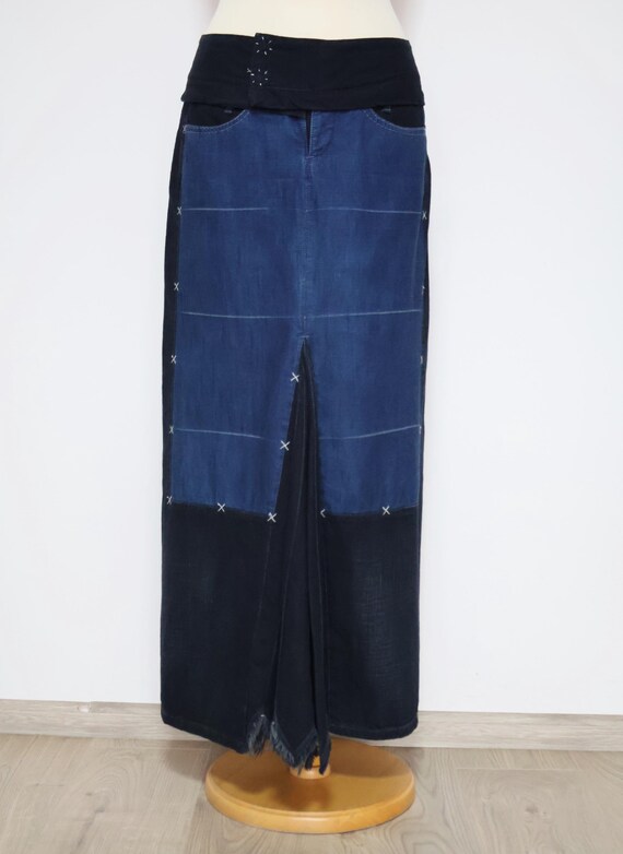 2000s Marithé + François Girbaud Vintage patchwor… - image 3