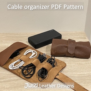 レザーケーブルオーガナイザー PDF パターン