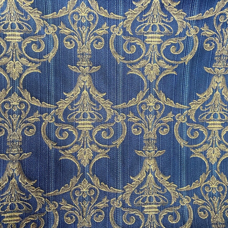 Royal Blue Damask Etsy