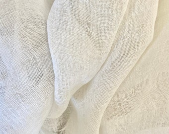 Ivory Sheer Gauze - Catalina