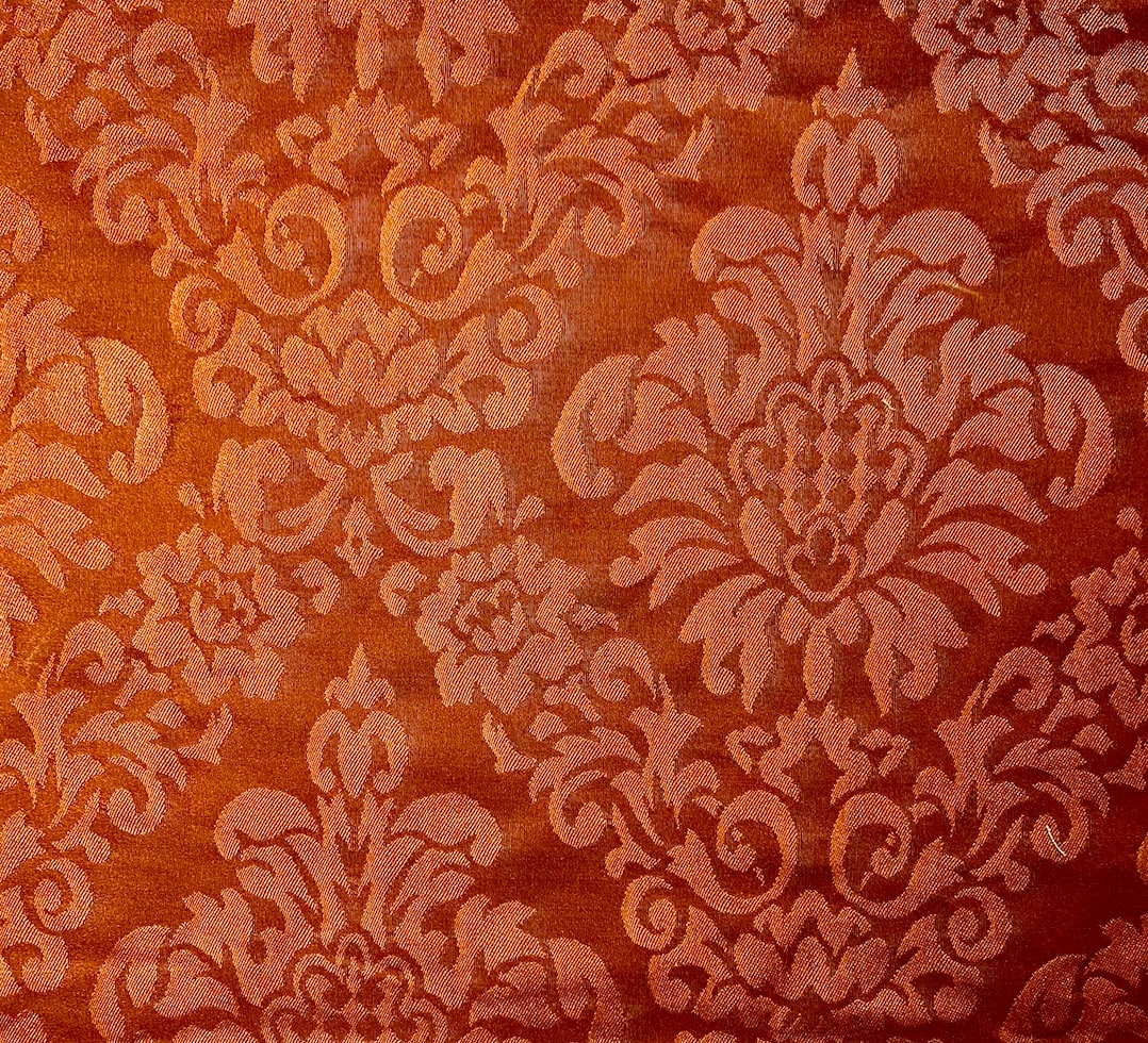 Damask Barrow Redwood Etsy