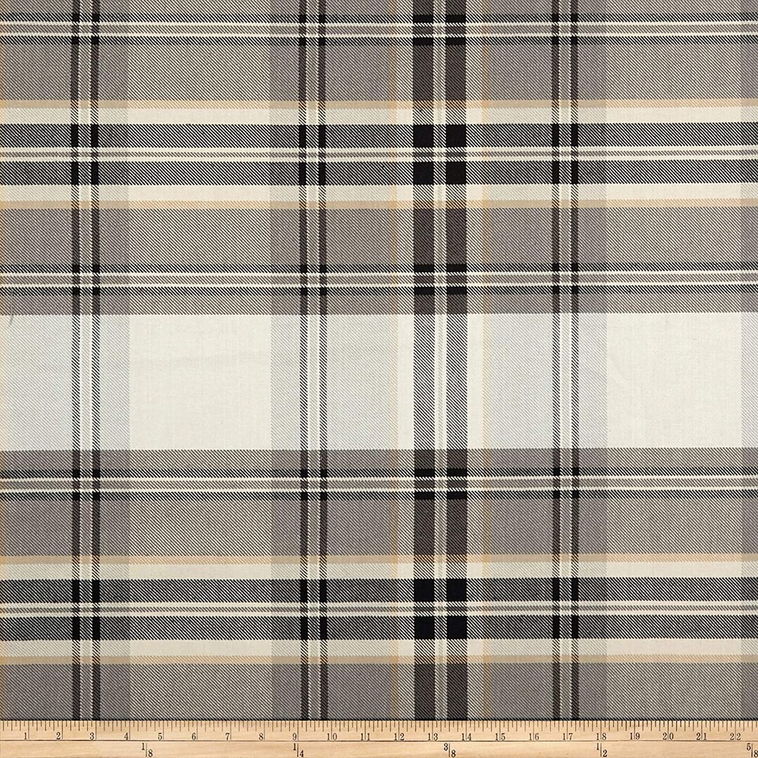 PK Kendal Plaid Peppercorn Etsy