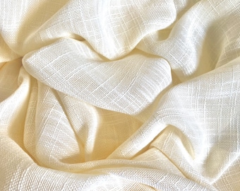 Linen Sheer - Cream - Origin