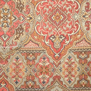 Turkish Inspired Fabric - Barrow - Cinnabar