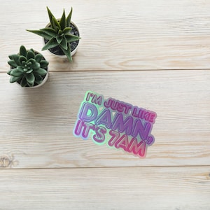 Swiftie Holographic Vinyl Sticker