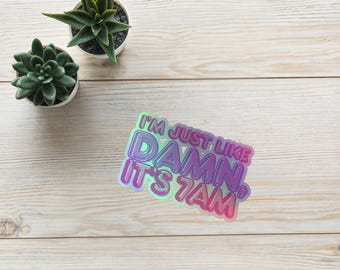 Naklejka winylowa holograficzna Swiftie