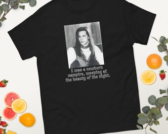 Intervju med vampyren T-shirt | Louis citat T-shirt | Gotisk skräck Unisex T-shirt | Vampyr Fan Gåva