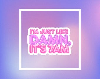 Swiftie Inspired Vinyl Sticker