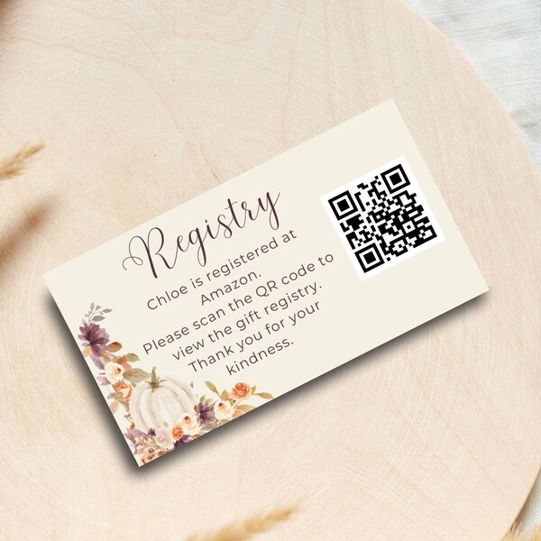 Qr Code Baby Shower Invitation Etsy Israel