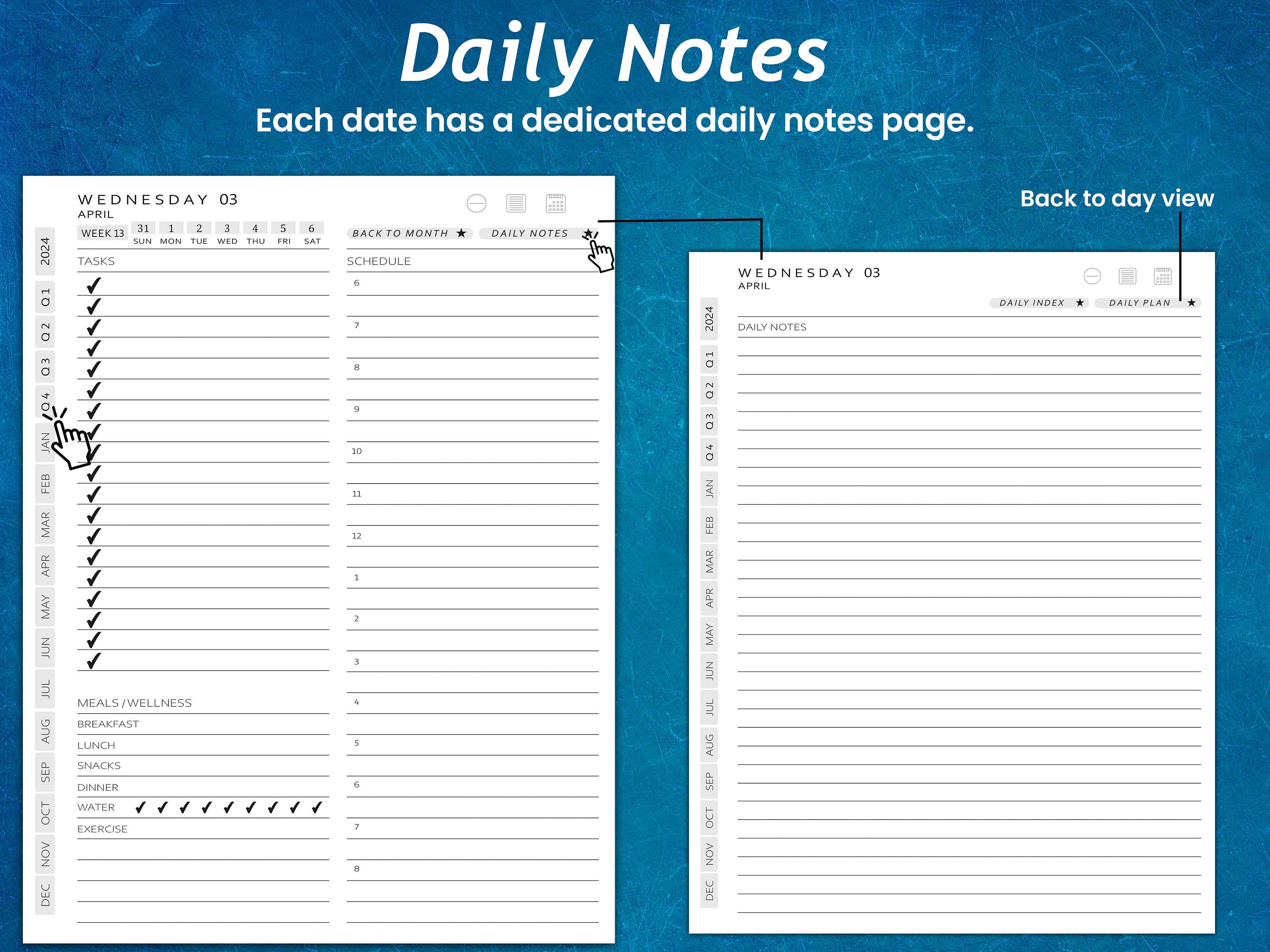 Boox Daily Planner Template