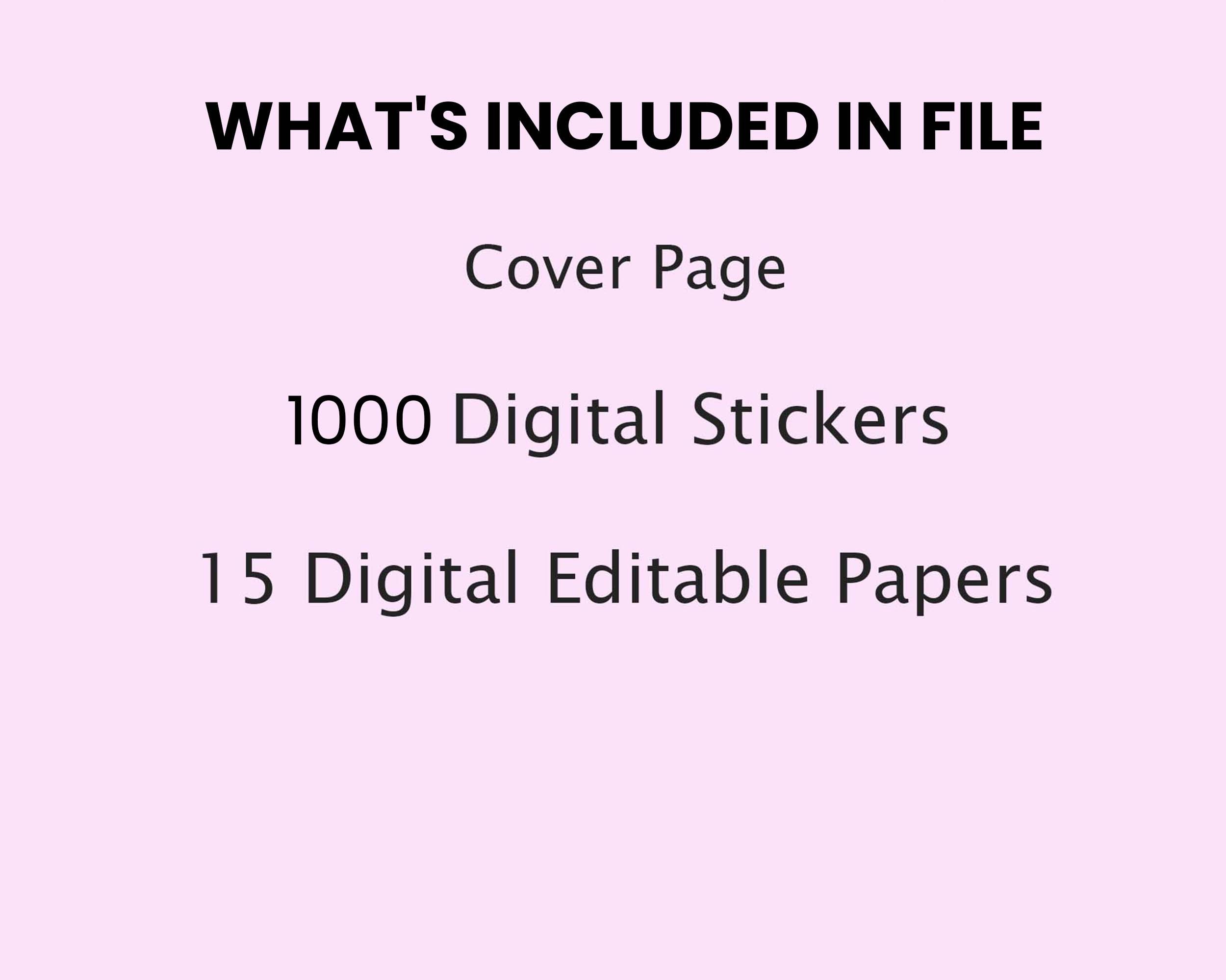 Biology & Anatomy Digital Stickers, Biology Stickers for Goodnotes, Pre