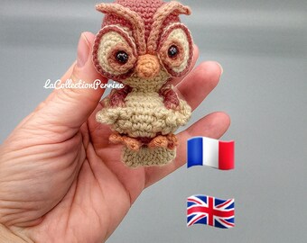 PDF Tutorial Chouchou Le Hiboux / Patrón PDF Chouchou Mister Búho