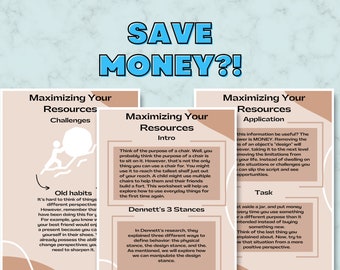 Accountability worksheets: improves mindset, mental health, productivity, efficiency, anxiety, wellness, mindfulness, focus
