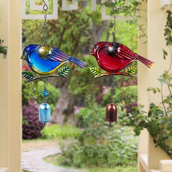 Stained Glass Wind Chimes Etsy