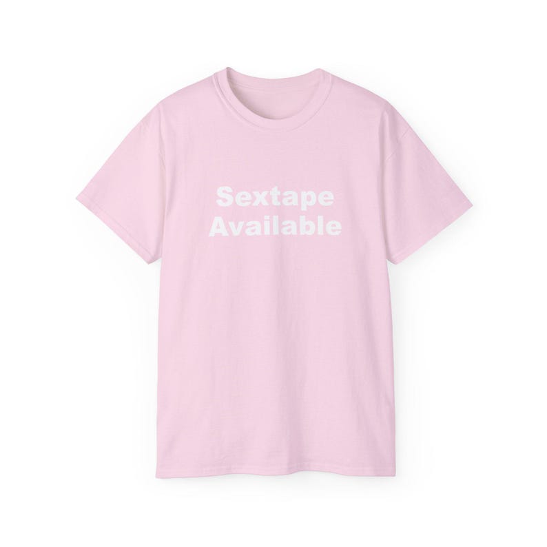 Koszulka z sekstaśmą, zabawna, sarkastyczna, koszulka z wredną dziewczyną, koszulka z niestosownym, niegrzecznym napisem, koszulka z kultowym napisem Light Pink