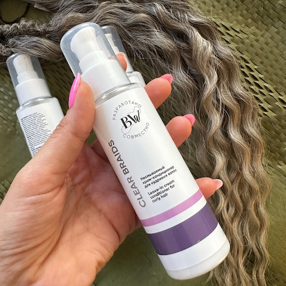 Leave-in Cream Conditioner for curly hair, Professional Care for Wavy Dreadlocks, Care for Curly dreadlocks, Wavy synthetic extensions