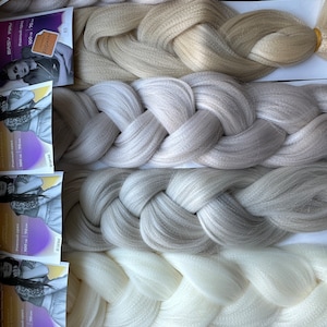 Synthetisch haar, Kanekalon, Jolly, Synthetisch haar voor dreadlocks, Kanekalon voor hairextensions, Dreadlockartiest, Haar voor dreadlocks