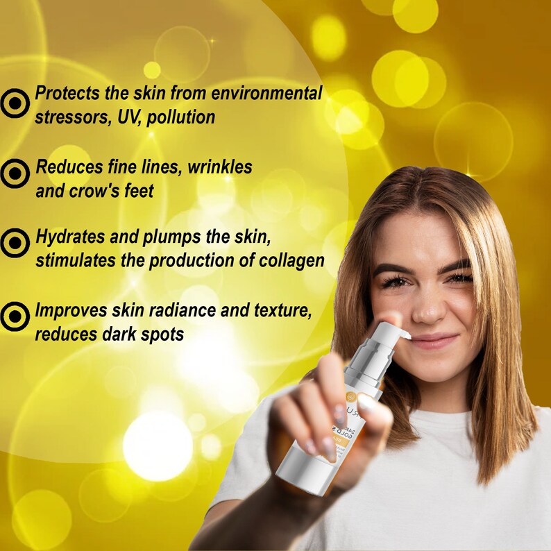 Truesse Ayurvedic 24K GOLD SERUM - Unveils Smoother, Brighter, Silkier Skin Anti-Aging Serum - Face Serum for Women image 2