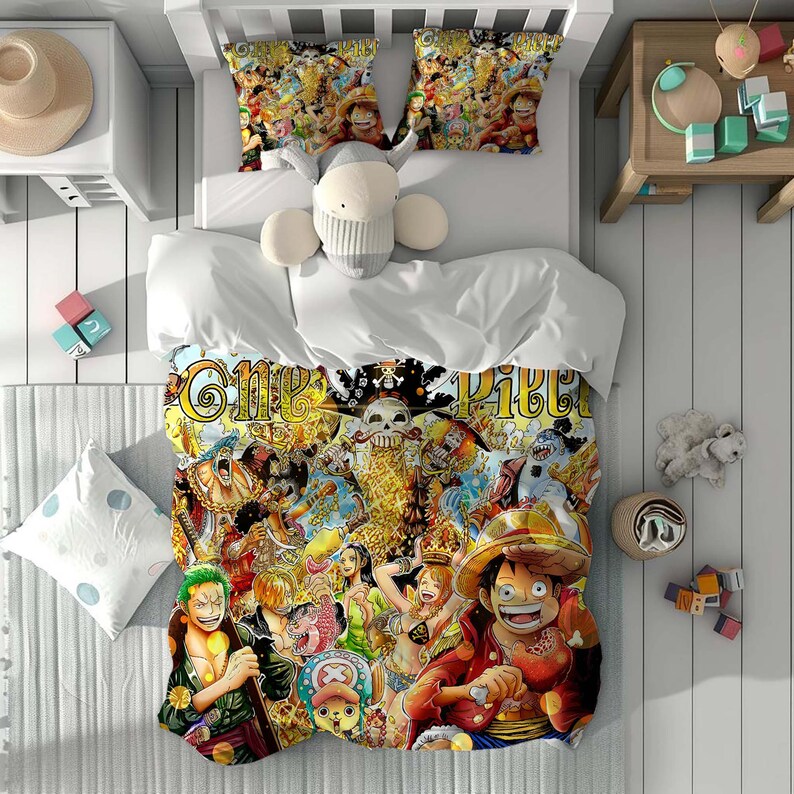 Personalized Name Duvet Cover Set One Piece Children Room Quilt cover Bedding Set Pillowcase Home Decor Comfortable Gift for Friends. D