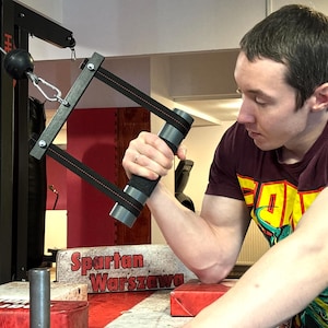 Armwrestling Griff 50 mm-63mm, Griffstärke, Sportinverter, starker Mann, Crossfit