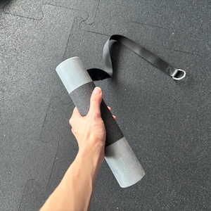 Armwrestling handle 50mm, Hook handle, Toproll handle, Grip strength, Sports inverter, Strongman, Crossfit, Armwrestling dumbbell
