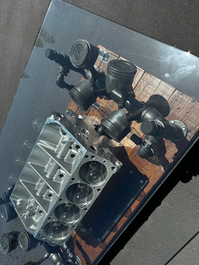 Shelby Engine Block Coffee Table Etsy