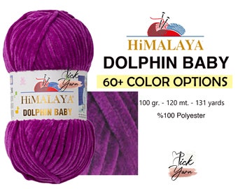 Himalaya Dolphin Baby Yarn, Velvet Yarn, Plush Yarn, Knitting Yarn, Baby Blanket Yarn, Winter Yarn, Himalaya Dolphin Baby, Soft Yarn