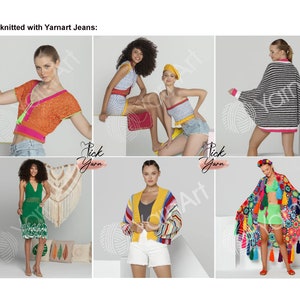YarnArt Jeans Yarn 50gr, Doll Amigurumi Yarn, Soft Knitting Baby Yarn, Soft Cotton Yarn, Summer Yarn, Baby Yarn, Crochet Yarn imagen 8