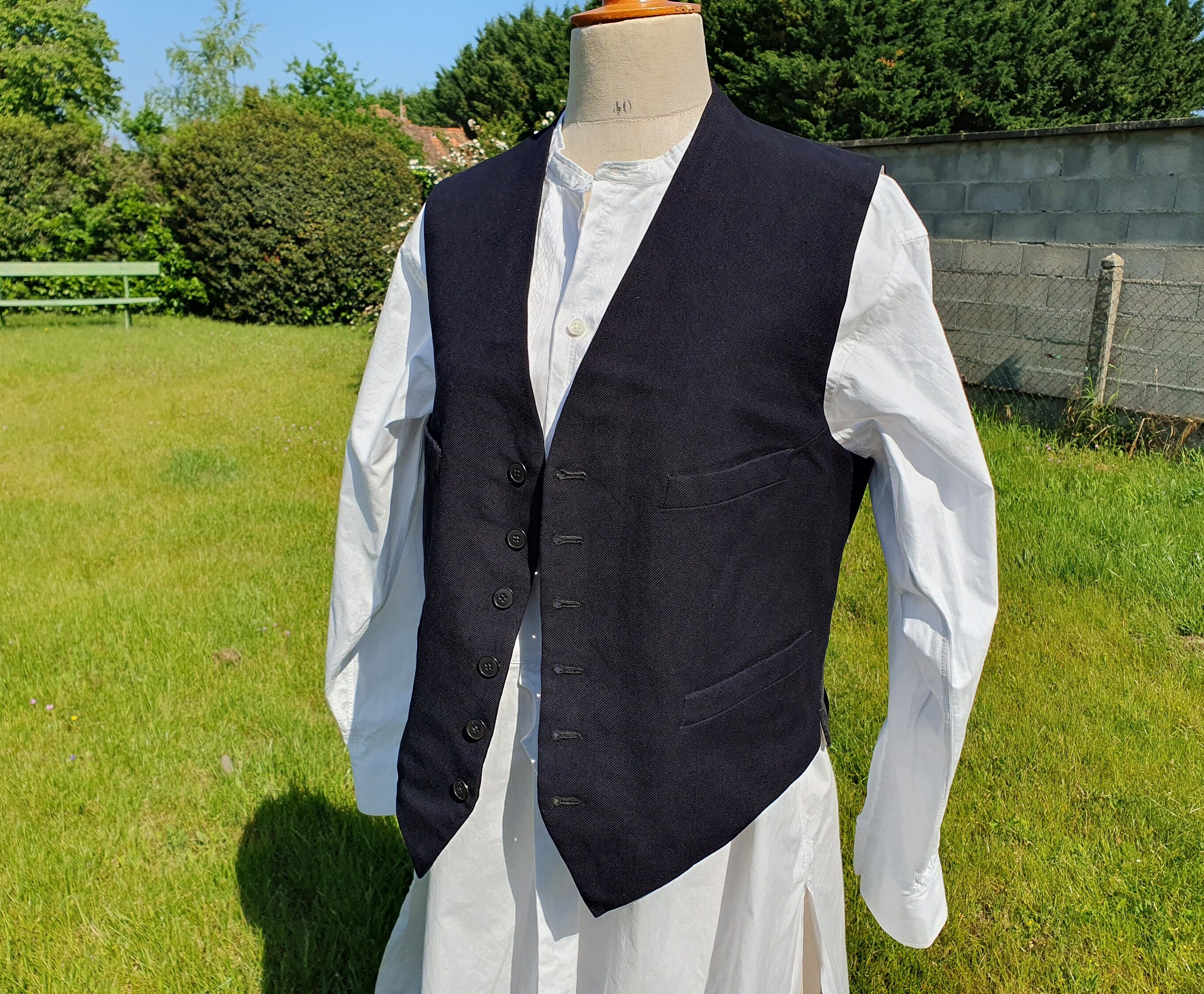 gilet ancien pour homme