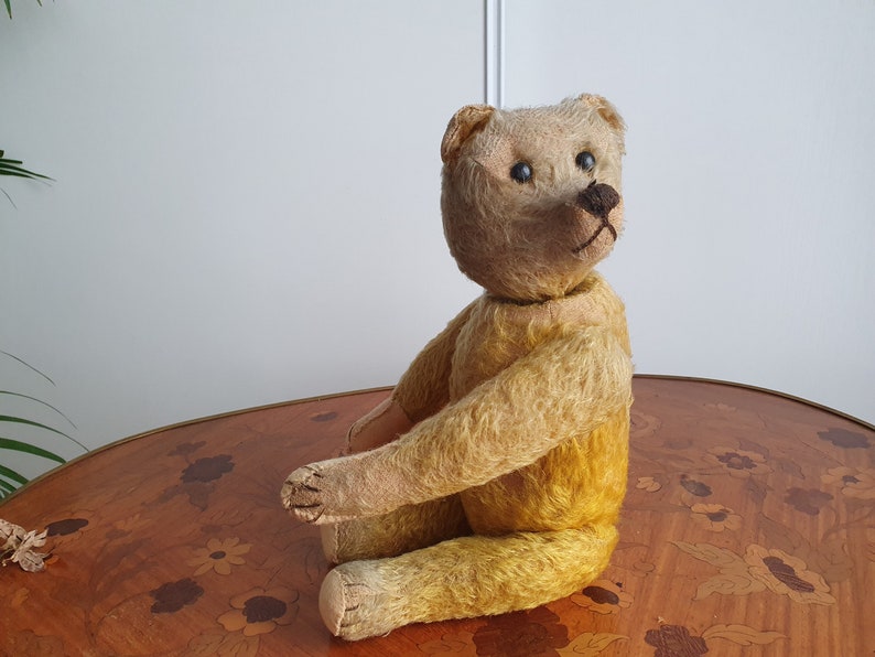 Ours Schuco en peluche Oui Non mécanique vers 1925 Ht 38 cm 2107 image 3