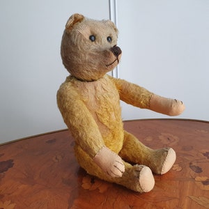 Ours Schuco en peluche Oui Non mécanique vers 1925 Ht 38 cm 2107 image 8