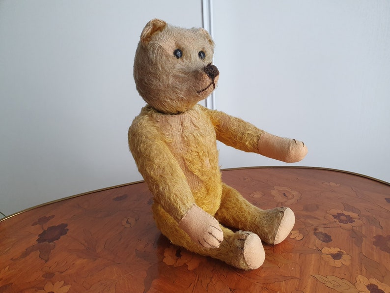 Ours Schuco en peluche Oui Non mécanique vers 1925 Ht 38 cm 2107 image 8