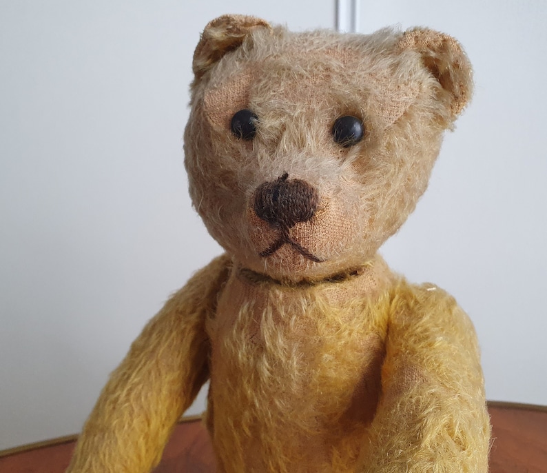 Ours Schuco en peluche Oui Non mécanique vers 1925 Ht 38 cm 2107 image 1