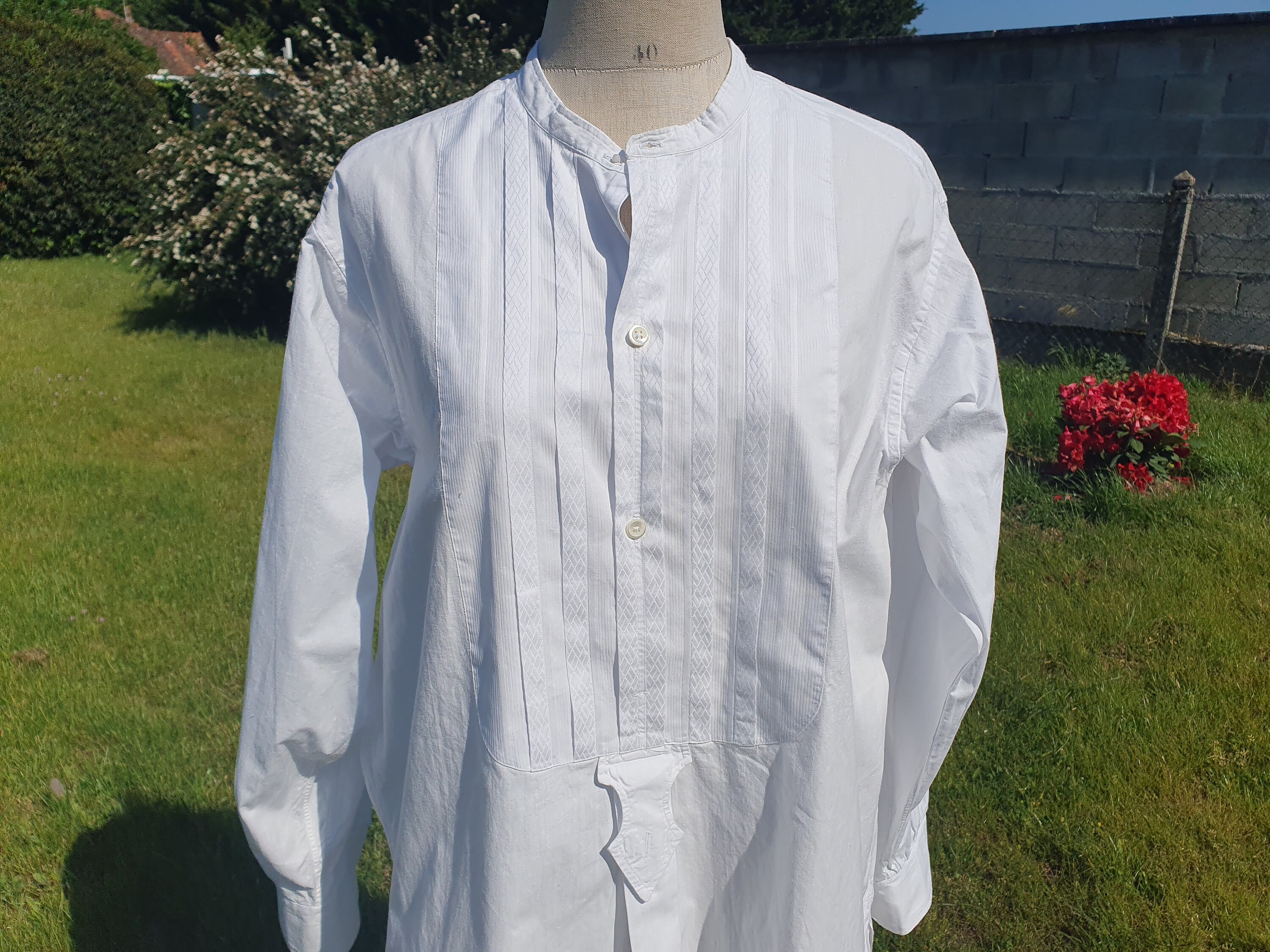 Chemise ancienne homme cheap