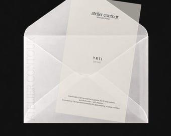 Minimal Vellum Envelope