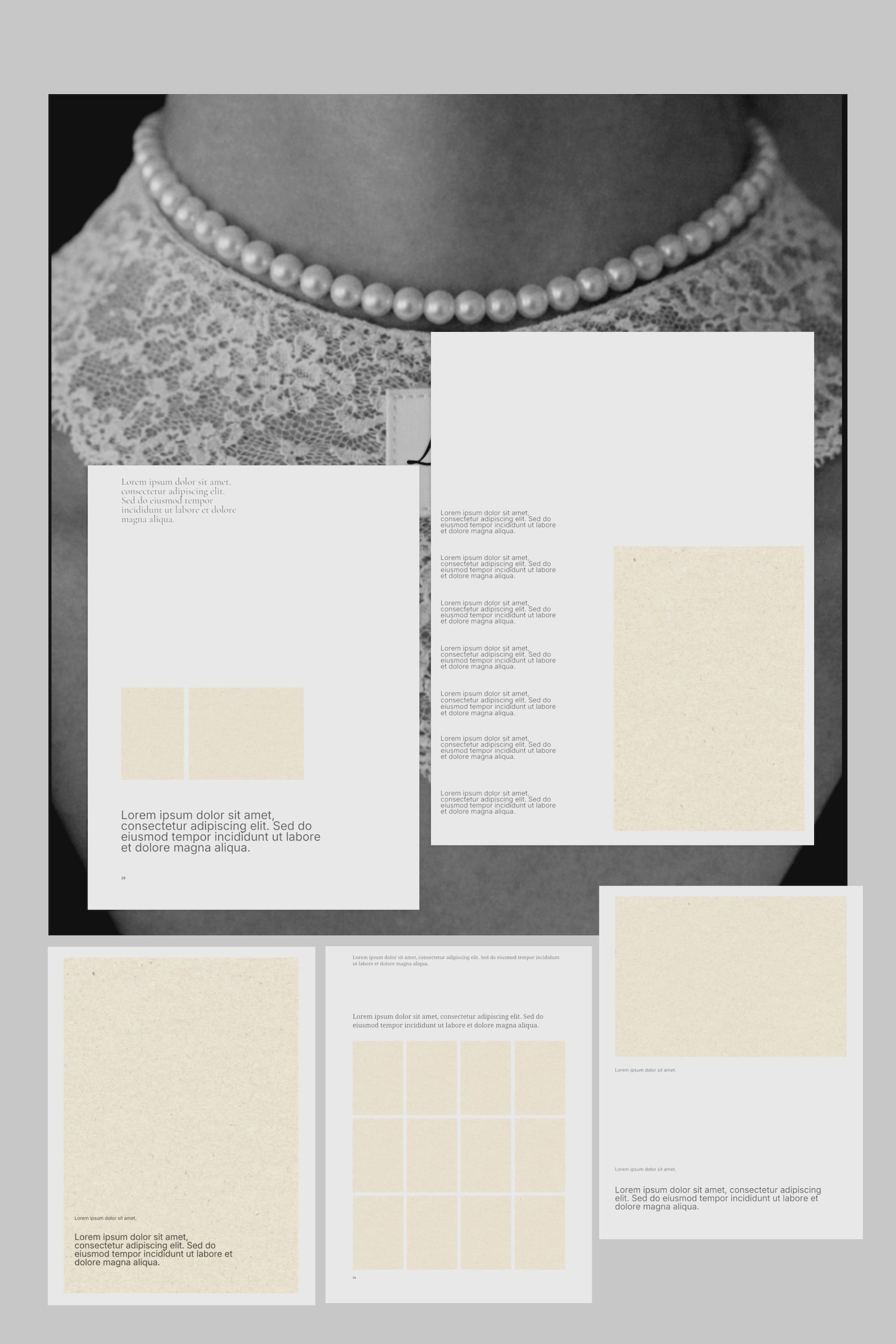 Luxury Jewelry Lookbook Canva Template / Layout Etsy