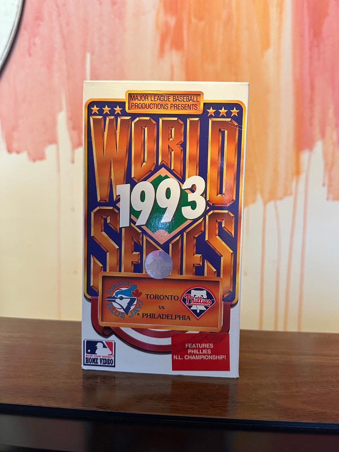 1993 MLB World Series VHS Tape Toronto Blue Jays Philadelphia Etsy