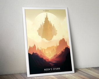 Malazan Buch der Gefallenen Poster: Moon's Spawn, Siege of Pale Art