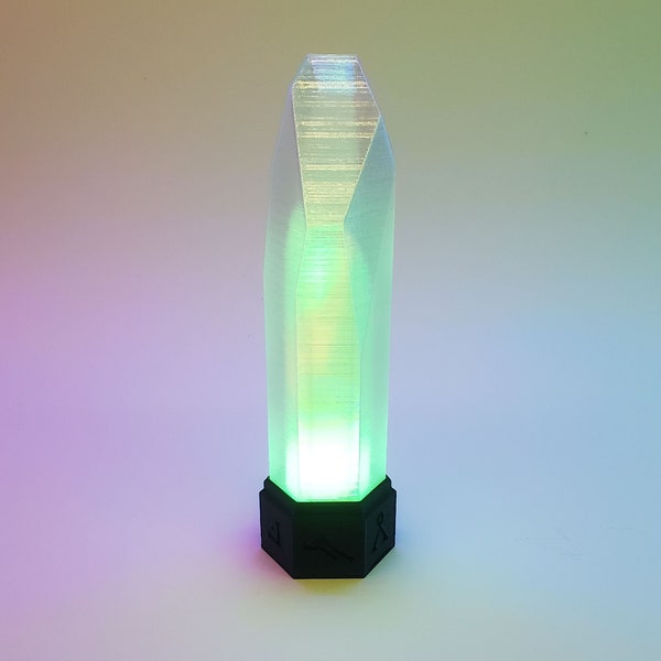 Luminous Stargate Crystal Replica