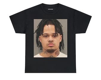 Jace Musgshot T-shit | Iayze Mugshot Crew Neck Shirt | Y2K Funny