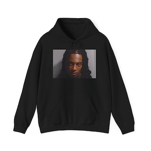 Sudadera con capucha y foto policial de Playboi Carti
