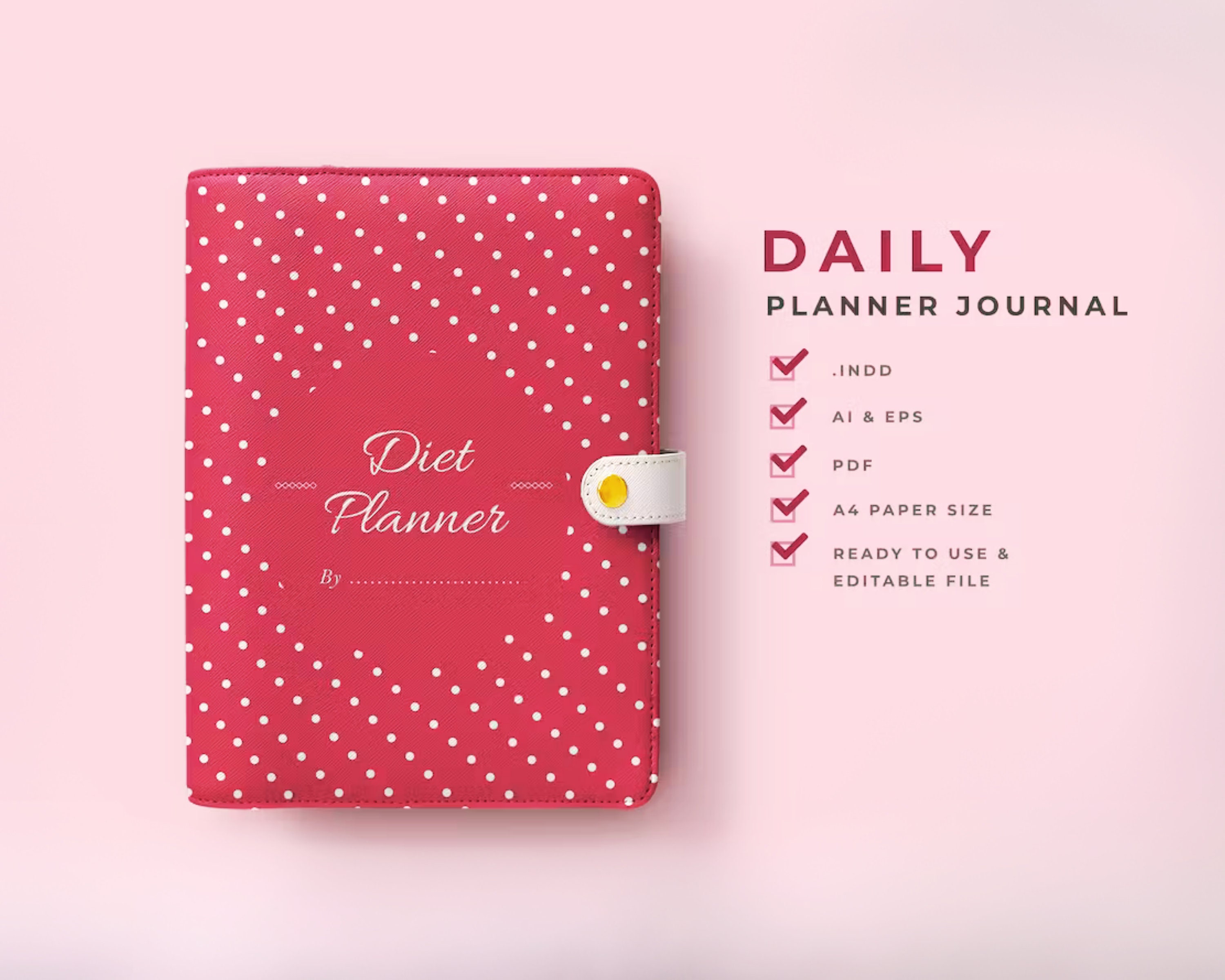 Journal Daily Planner: Floral Daily Planner and Journal  Perfect for Women and Girls| Boost your Productivity and Creativity with this Charming Flo - 2