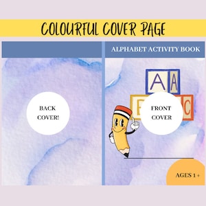 Alphabet Activity Book: Letter Tracing & Hunting (A4 Digital Download)
